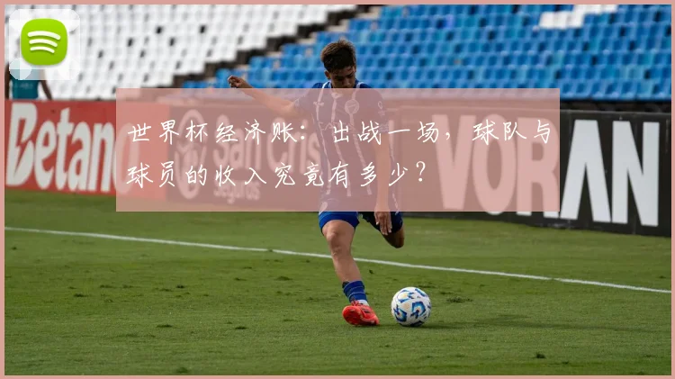 世界杯经济账：出战一场，球队与球员的收入究竟有多少？